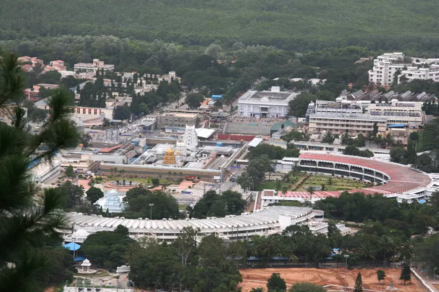 तिरुपति बालाजी मंदिर, तिरुमला